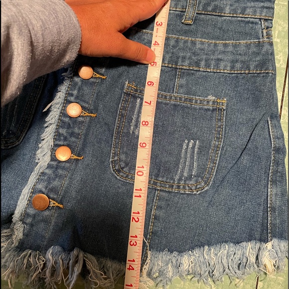 For sassy1950…SOLD🌼New jean short/skirt - Picture 14 of 16